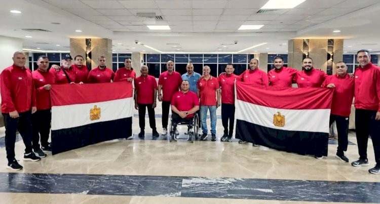أبطال كفر الشيخ للكرة الطائرة البارالمبية بصفوف منتخب مصر ببطولة العالم بأمريكا