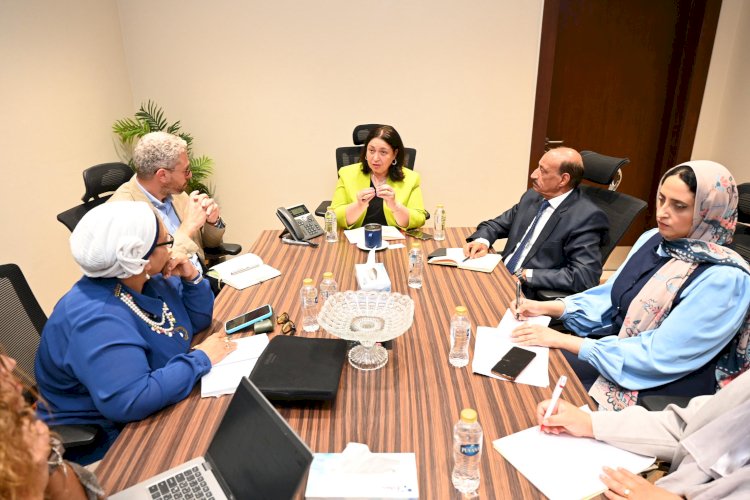 نائبة وزيرة التضامن الاجتماعي تلتقي مدير مشروع تكافؤ الفرص والتنمية الاجتماعية EOSD بالوكالة الألمانية للتعاون الدولي