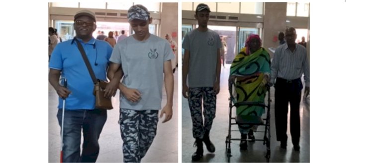 الجوازات تستقبل المرضي وذوي الاحتياجات الخاصة لانهاء المستندات الخاصة بهم