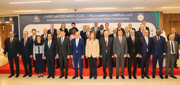 وزير الزراعة يشارك في افتتاح فعاليات النسخة الثامنة من أسبوع القاهرة للمياه