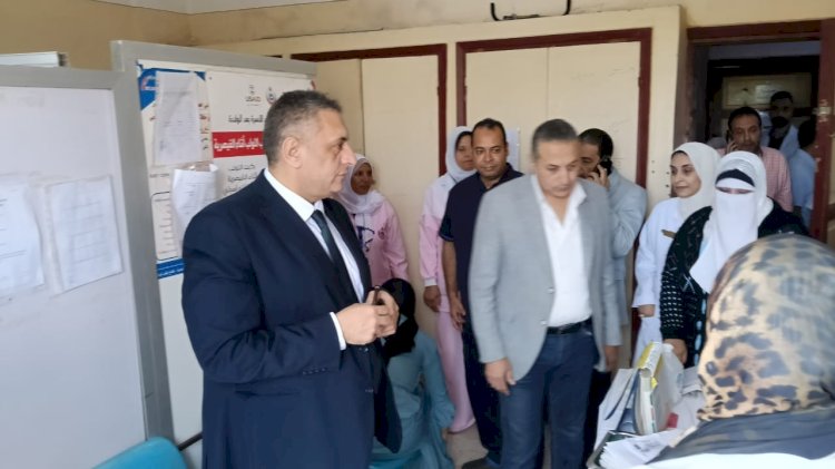 وكيل وزارة الصحة بكفر الشيخ يقود مرورًا تصحيحيًا على المنشآت الصحية بالحامول