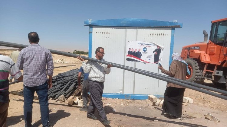 العميد أحمد الهوارى يتصدى لمافيا الاستيلاء على أملاك الدولة بأرمنت