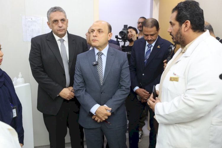محافظ كفرالشيخ يتفقد مستشفى قلين التخصصي