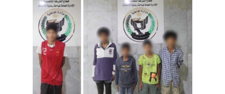 القبض علي ١٦ متهم لاستغلالهم الاحداث في التسول