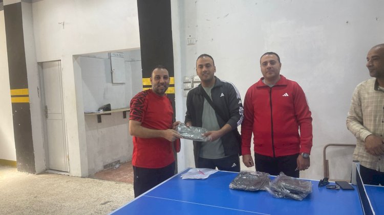 بيلا مركز أول و كفر الشيخ الثانى فى التصفيات النهائية لتنس الطاولة