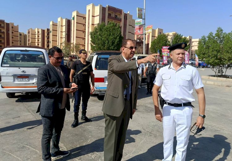 محافظ سوهاج يتفقد مواقف سوهاج الجديدةو الجامعة