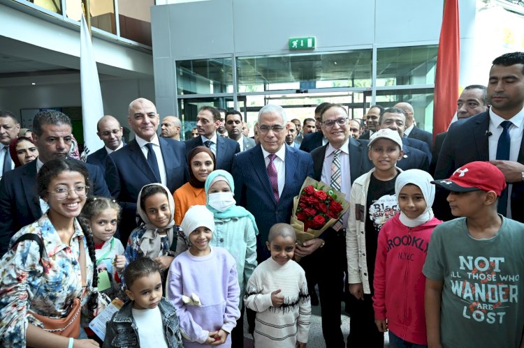 النائب العام يزور مستشفى سرطان الأطفال 57357