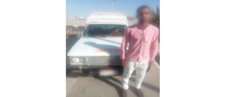 كشف ملابسات فيديو السيارة النقل غير المتزن