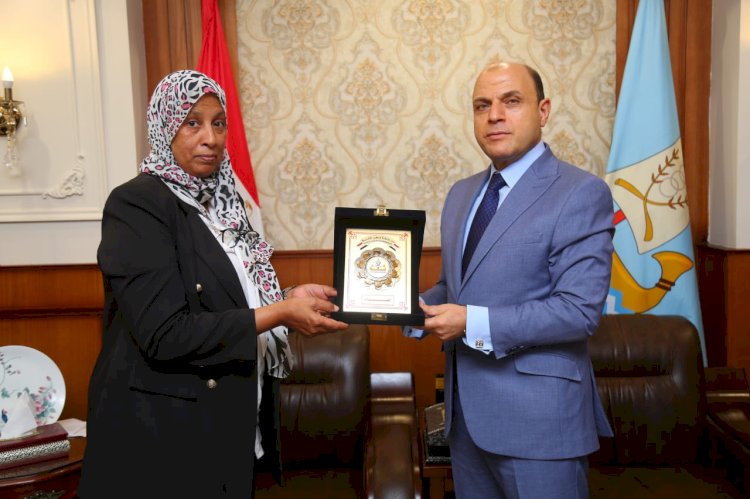 "عبدالمعطي "يبحث مع الهيئة المصرية العامة للمساحة تنفيذ مشروع “دليل أملاك الدولة”