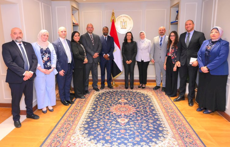 وزيرة التضامن  تلتقي كبير موظفي المنظمة الدولية للهجرة