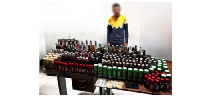 ضبط المتهم ببيع مشروبات كحولية مجهولة المصدر بالدقهلية