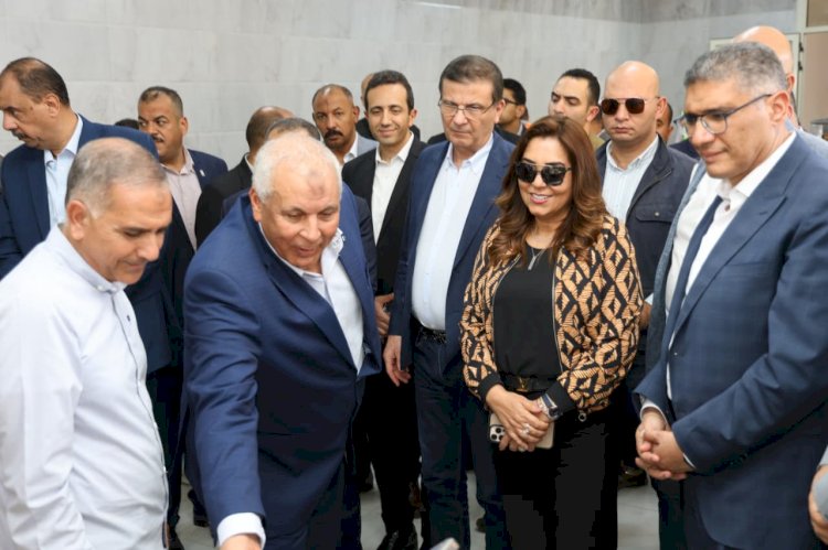 الوزراء يتفقدون محطة غربلة وإعداد التقاوي بالخارجة