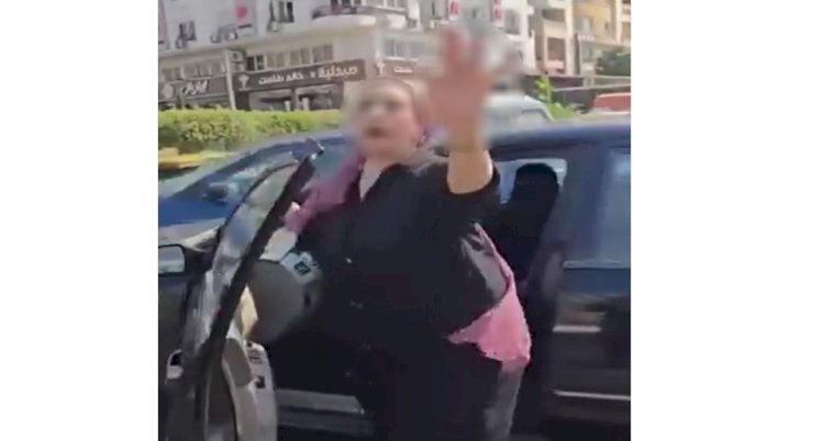 نكشف فيديو تضرر  من سيدة بالقاهرة