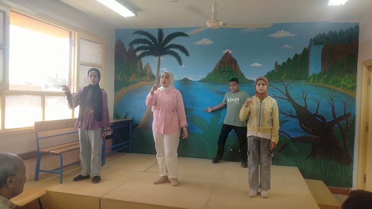 إنجاز جديد لتعليم أبوتشت.. المركز الخامس جمهوريًا في مسابقة المواهب المسرحية