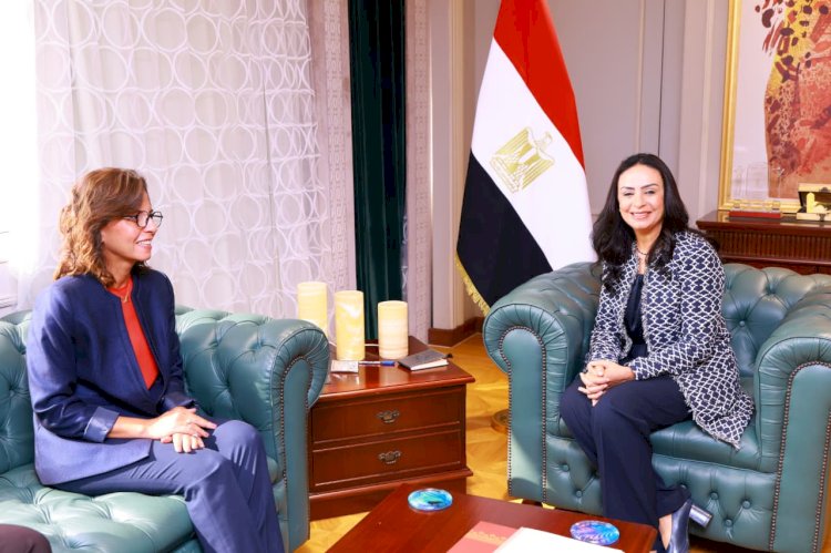 وزيرة التضامن الاجتماعي تلتقي المدير التنفيذي للأكاديمية الوطنية للتدريب