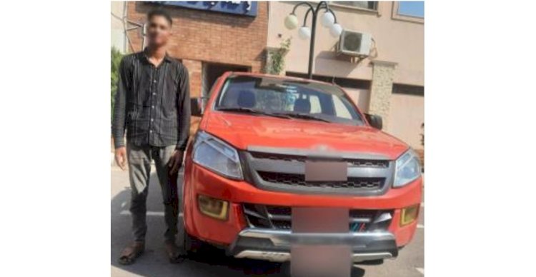 ضبط سائق سيارة "ربع نقل" لقيامه بوضع حمولة زائدة  بالبحيرة