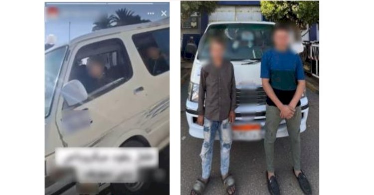 القبض علي طفل لقيادته سيارة "ميكروباص"  ببنى سويف