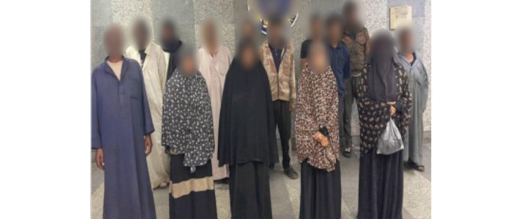 ضبط ١٩ متهم لقيامهم استخدام الاطفال في اعمال التسول بالقليوبية