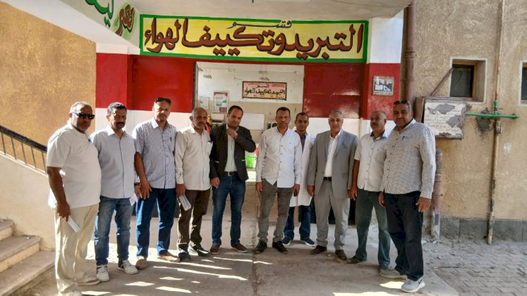 عبدالواحد في جولة ميدانية لتعزيز التعليم الفني وضمان السلامة