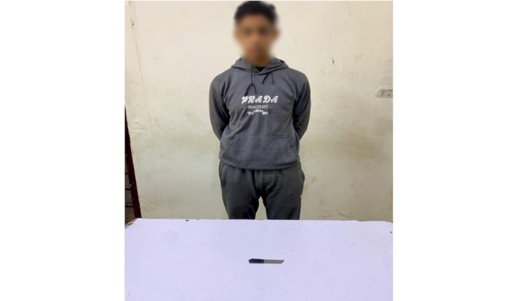 ضبط طالب تعدي علي عامل بالمطواه بسب معاكسة فتاة بدمياط