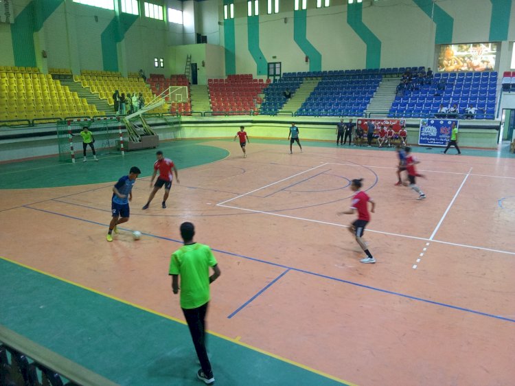 إجراء قرعة الدورة العربية العشرين لخماسيات كرة القدم بجامعة قنا