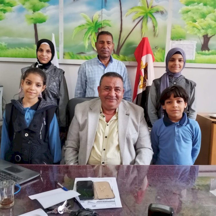 نسرين ومحمد وريم وانجاز جديد في مسابقة نجوم المكتبات على مستوى مديرية قنا