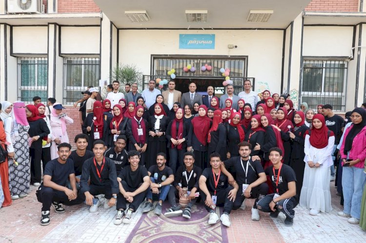 انطلاق فعاليات مبادرة "100 رياضة" بكلية التربية بجامعة قنا