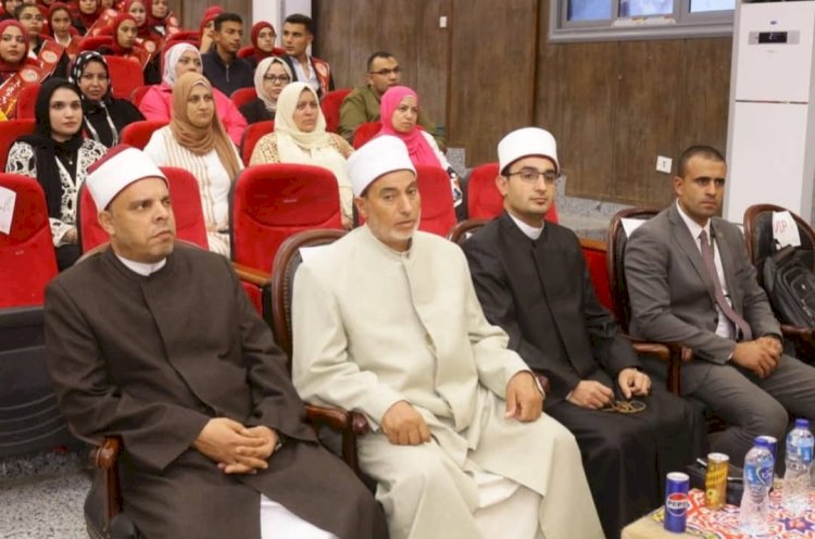 أوقاف دمياط تشارك في ندوة تثقيفية بجامعة دمياط بحضور مفتي الجمهورية