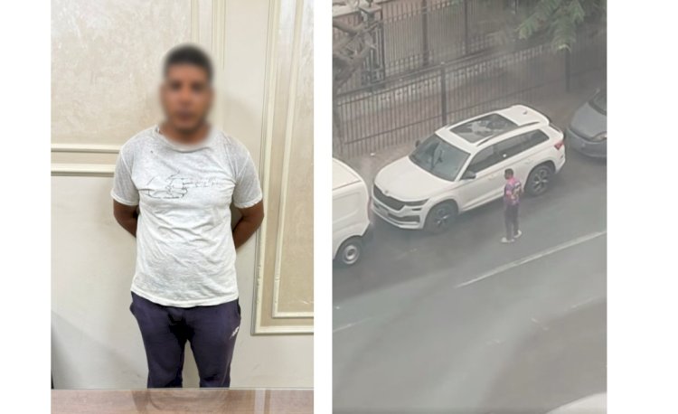 القبض علي المتهم بفرض اتاوات علي السائقين نظير ركن سياراتهم بالجيزة