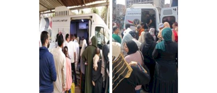 إيفاد قوافل الاحوال المدنية بالمحافظات لتيسير  حصول المواطنين على الخدمات الشرطية