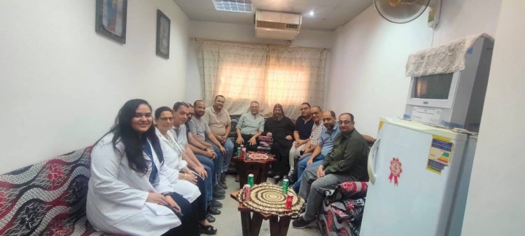 د.صلاح الطاهريتفقد مستشفى دير مارجرجس بالرزيقات الأقصر قبل الاحتفالات