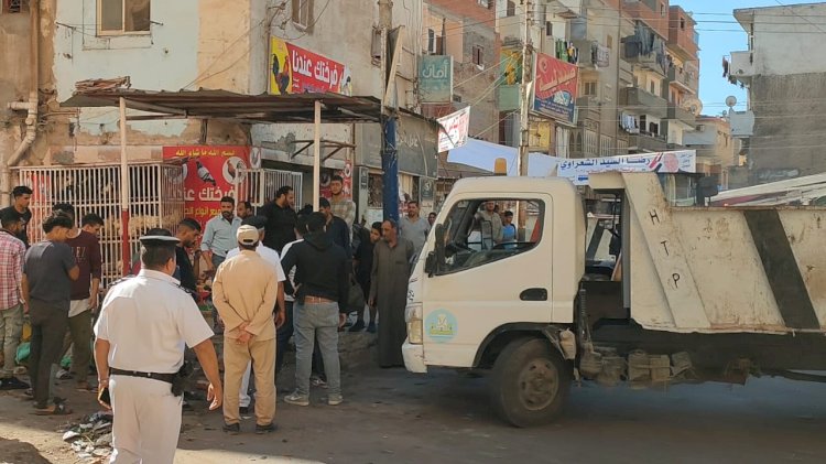 محافظ كفرالشيخ يتابع جهود الحملة المكبرة لإزالة الإشغالات