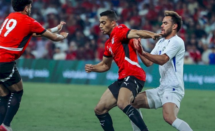 منتخب اوزبكستان يفوز على منتخب مصر في بطولة كأس العين الدولية