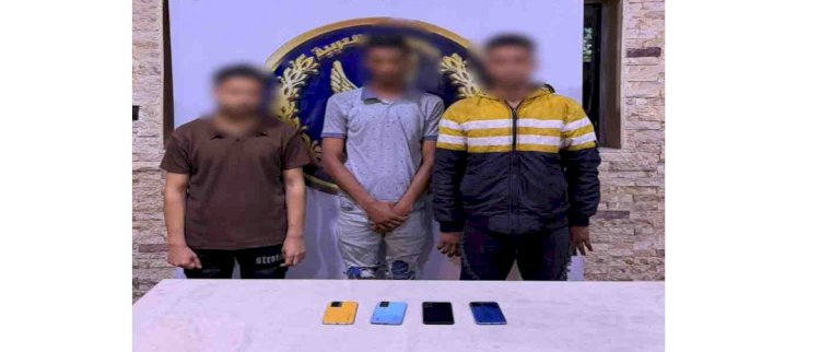 القبض علي المتهمين بسرقة التليفونات والمشغولات الذهبية من المواطنين بالقاهرة