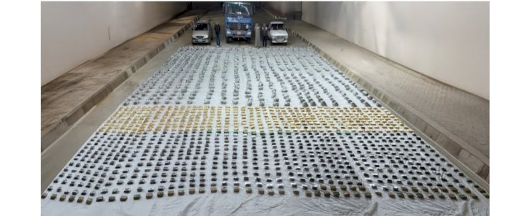 ضبط  تشكيل مخدرات بحوزته 2 طن بالسويس