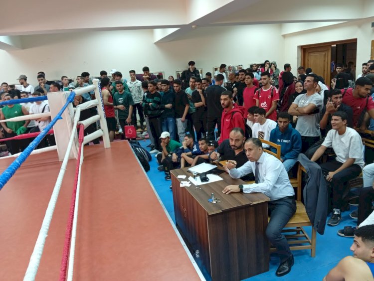 جامعة كفر الشيخ تختتم بطولة دوري الجامعة في الملاكمة