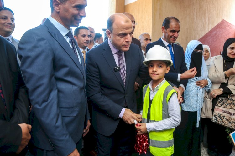 محافظ كفرالشيخ يفتتح مدرسة إصلاح إدريجة للتعليم الأساسي