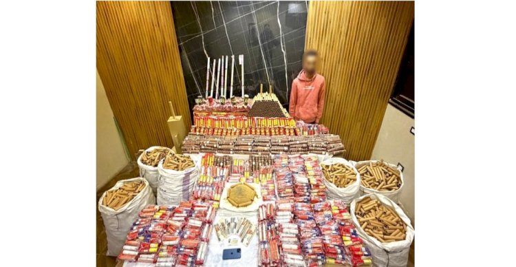 ضبط المتهم بتصنيع الألعاب النارية وترويجها بمواقع التواصل الإجتماعى بالقليوبية