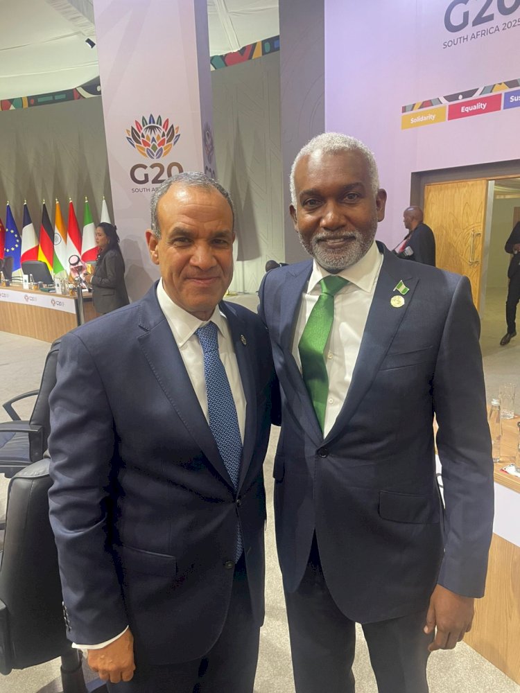 وزير الخارجية يلتقي نظيره النيجيري على هامش اجتماعات مجموعة العشرين