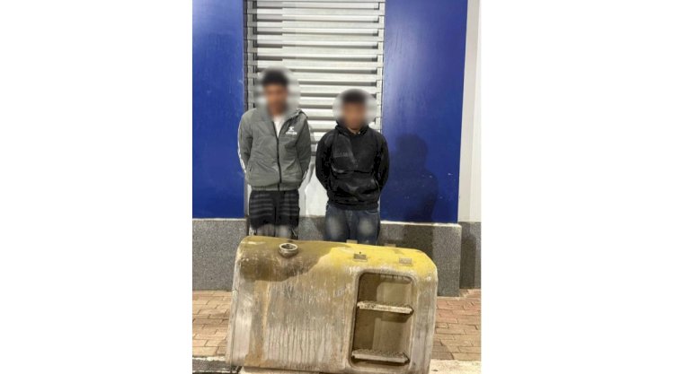 ضبط ساقي تانك سولار من منزل بالشرقية