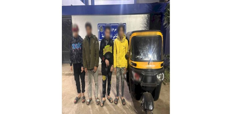 ضبط مرتكبي محاولة سرقة دراجة بالقليوبية