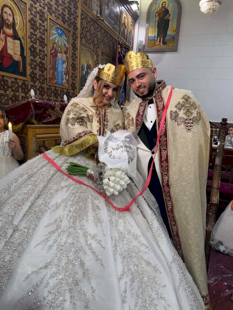 إيهاب ومارينا في القفص الذهبي... ألف مبروك