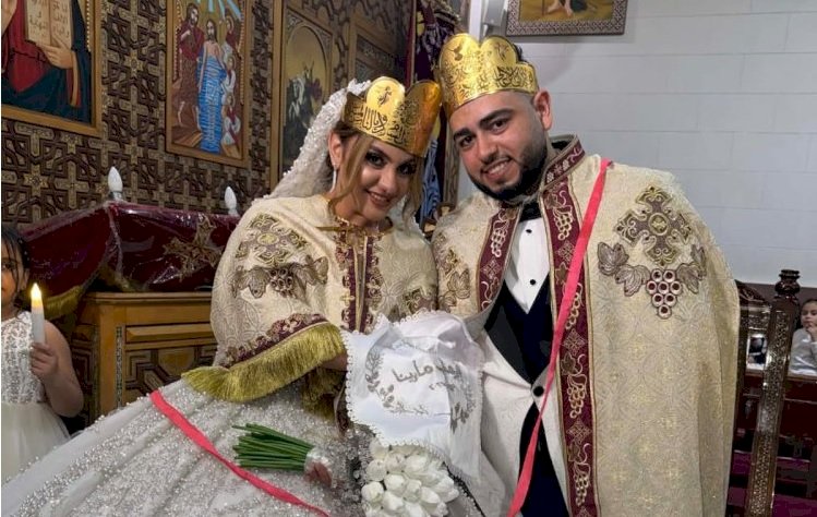 إيهاب ومارينا في القفص الذهبي... ألف مبروك