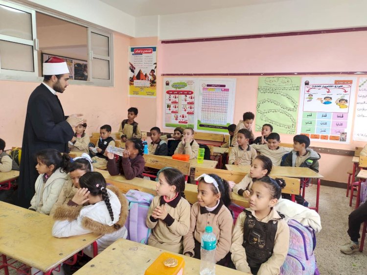 أوقاف مطروح تنظّم قوافل توعوية مدرسية حول حقوق الجوار في الإسلام