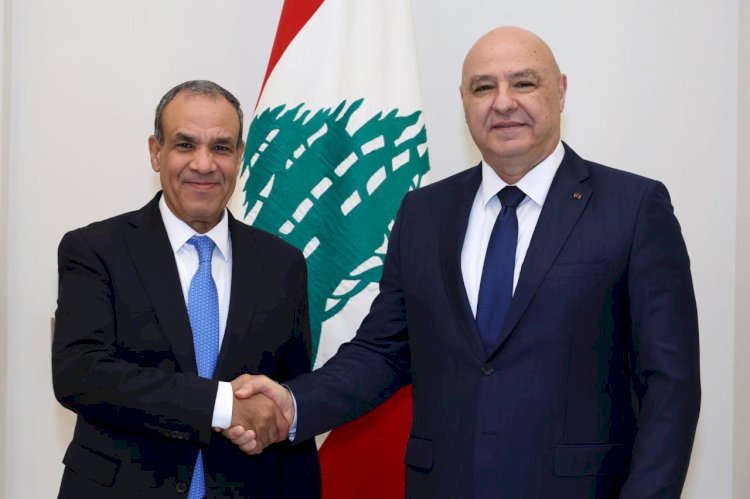 وزير الخارجية يلتقي الرئيس اللبناني جوزاف عون في بيروت