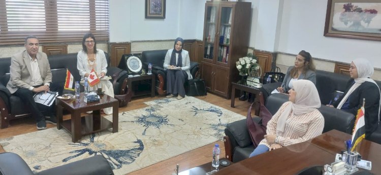 "الخدمات البيطرية" تستقبل الملحق الزراعي الكندي لتعزيز التعاون المشترك