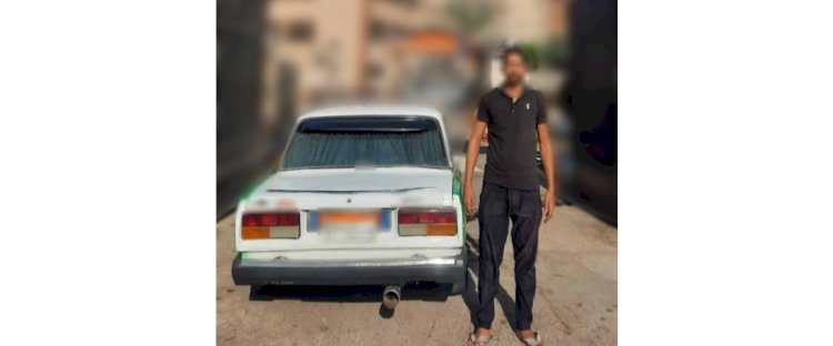 ضبط سائق لقيامه بالتلاعب ببيانات اللوحات المعدنية لسيارته بالبحيرة