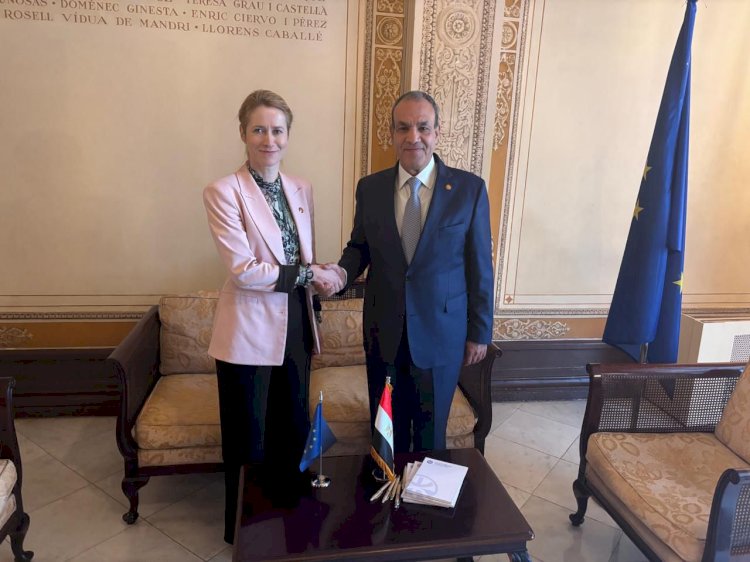 وزير الخارجية يلتقي الممثلة العليا للشئون الخارجية والسياسة الأمنية للاتحاد الأوروبي