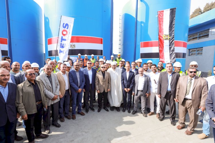 وزير الإسكان ومحافظ كفرالشيخ يفتتحان محطة مياه دقميرة