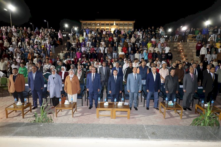 انطلاق فعاليات الملتقى الفني الثالث والعشرين لشباب الجامعات بجامعة قنا